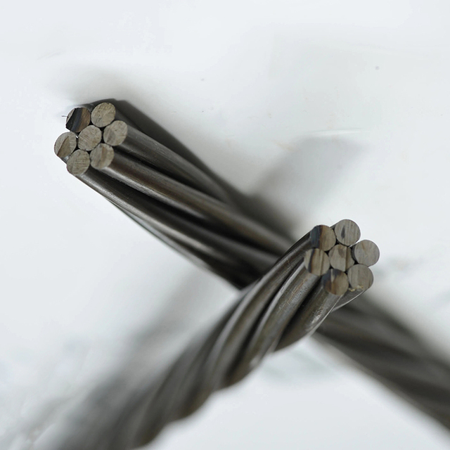 Uncoated 7-Wire PC Strand | 15.2mm 12.7mm | ASTM A416 Grade 270 | Super Grade 1860MPa for Prestressed Beam