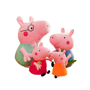 Adatto per il riempimento di premi e il distributore automatico di 30cm Anime Animal pupazzo di peluche il maiale giocattolo di famiglia bambola all'ingrosso - Product Image 1