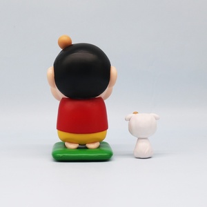 Figurine Q Ver. 12 cm Statue de Shin-chan agenouillé en colère, figurine de manga en PVC, jouet d'anime pour enfants, cadeaux - Product Image 3