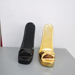 베스트 셀러 세라믹 엿보기 신발 폰 홀더 스틸레토 샴페인 와인 병 홀더 - Product Image 2