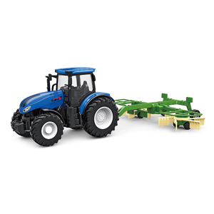 Modelo a escala 2,4 de 6 canales para niños, rastrillo de césped con función de aleación, juguete de simulación de Tractor RC - Product Image 3