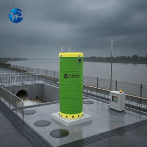 <span class=keywords><strong>Station</strong></span> <span class=keywords><strong>de</strong></span> pompage préfabriquée intégrée pour le traitement des <span class=keywords><strong>eaux</strong></span> <span class=keywords><strong>usées</strong></span> et <span class=keywords><strong>de</strong></span> la pluie avec garantie d'un an - Product Image 1