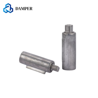 Duurzame zinklegering schacht hydraulische roterende bufferdemper soepele zachte sluiting bewegingsbesturing fruit groente desinfectiekap