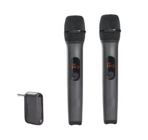Sistema inalámbrico de dos micrófonos con receptor de doble canal - Product Image 2