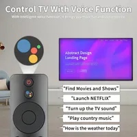 Mando a distancia por voz para Smart TV, con botón NETFLIX, de 2, 2, 2, 2, 2, 2, 2, 1, 2, 2, 2, 2, 2, 2, 2, 2, 2, 2