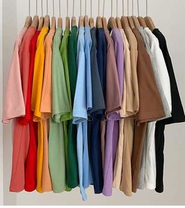 Maglietta di alta qualità in cotone 100 <span class=keywords><strong>nero</strong></span> con stampa T-Shirt in tinta unita oversize - Product Image 1