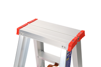PiCa (PiCa) Pica Corporation Échelles pliantes modernes pour appartements 5 marches 140 cm Aluminium Argent K-150D