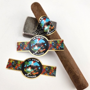 Etiqueta de Papel Personalizada para Anillo de Cigarro Pequeño, con Logotipo de Marca Privada en Relieve - Product Image 5