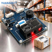 Módulo Lector de Códigos de Barras CMOS 2D con Interfaz USB TTL, Motor de Escaneo de Códigos de Barras Integrado, Módulo Escaneador de Códigos QR