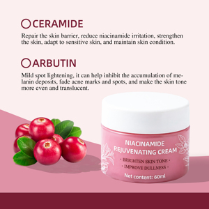 Crème éclaircissante à la niacinamide, directement de l'usine, pour un teint uniforme et la correction des taches brunes, OEM/ODM disponible, best-seller - Product Image 4
