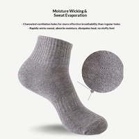 Chaussettes de sport rétro épaisses en tissu éponge pour femmes Zhuji - Chaussettes en coton absorbant la transpiration pour la course à pied, le badminton et le basketball