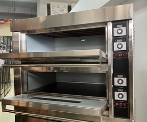 Lò nướng điện 3 tầng 9 khay 3 tầng 18 khay lò nướng thiết bị nướng bánh mì Lò nướng bánh Pizza Chảo bánh lò nướng - Product Image 2