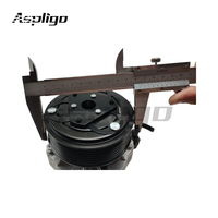 Compresor de Aire Acondicionado para Auto NISSAN Micra (México) MICRA IV (K13) (K14) (K13) 2010, 7PK, 100MM, 12V, 92600-1HC5A, 926001HC2A, 926001HC1A