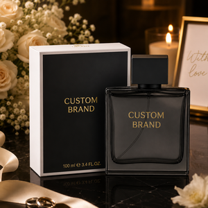 Coffret de Parfums de Luxe à Marque Blanche, Bouchon Carré Mat, Logo Personnalisé, Bois de Santal <span class=keywords><strong>Intense</strong></span>, Ambre, Brume Écologique, Spray EDP - Product Image 2