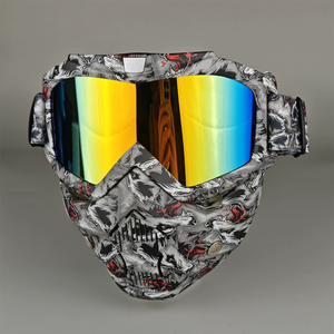 Gafas Deportivas para Motocicleta con Protección Facial y Lentes <span class=keywords><strong>de</strong></span> PC con Protección UV, Resistentes al Viento, con Marco Completo <span class=keywords><strong>de</strong></span> TPU, para Hombres y Mujeres, para Ciclismo - Product Image 6