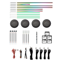 Éclairage d'ambiance intérieur LED 256 couleurs Symphony pour BMW Série 1 F20 F21 – Accessoires de bande lumineuse d'ambiance pour mise à niveau