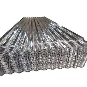 Láminas de Acero Galvanizado Corrugado de Alta Calidad para Techos, 0.1mm 0.2mm, Lámina de Techo Corrugada Galvanizada - Product Image 2