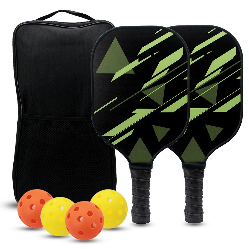 16mm Thick Training Pickleball Paddle Set New Style Edgeless USAPA Certified Portable for Children