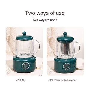 Multifunctional Stainless Steel Cordless Electric <b>Kettle</b> 1200W Power 1.2L Capacity Featuring Smart Temperature Control Glass Tea - Product Image 4