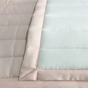 100% cotton fabric alternative color satin fabric material for bedding sets home textile
