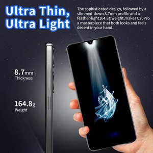 Versión Global C20 Pro, Teléfono Inteligente 3G, Pantalla de 6.49 Pulgadas, Android 8.1, Reconocimiento Facial, 2 GB de RAM, 16 GB de ROM, Batería de 2800 mAh, Teléfono Inteligente Desbloqueado - Product Image 3