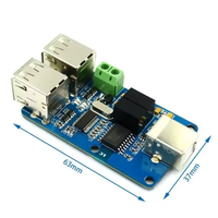 Module d'isolation 1500V Adum3160, carte de protection de couplage, isolation USB vers USB avec carte de développement USB 2.0