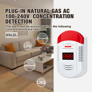 <span class=keywords><strong>Détecteur</strong></span> de fuite de <span class=keywords><strong>gaz</strong></span> portable intelligent et personnel avec alarme sonore et lumineuse pour <span class=keywords><strong>gaz</strong></span> naturel (CH4/Propane/Méthane) - Product Image 1