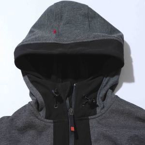 Chaqueta Softshell transpirable para <span class=keywords><strong>hombre</strong></span>, chaqueta de lluvia impermeable para exteriores, chaqueta <span class=keywords><strong>cortavientos</strong></span> con capucha para <span class=keywords><strong>hombre</strong></span>, chaqueta para senderismo, Camping, <span class=keywords><strong>montaña</strong></span> - Product Image 4