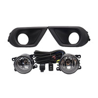Conjunto de Faros Antiniebla, Cubierta de Faro Antiniebla, Bisel de Rejilla, Interruptor, para Subaru Forester 2014 2015 2016