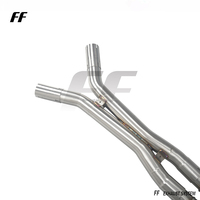 Tubo de Escape Medio de Longitud Igual Personalizado para BMW G80 G82 G87 M2 M3 M4 S58 3.0T, Tubo de Escape en Z con OPF