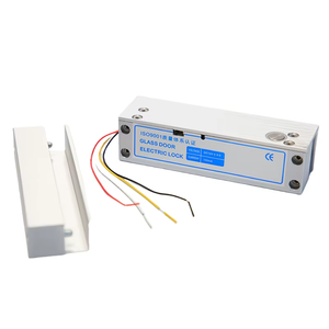 Cerradura de Cerrojo Eléctrico sin Marco <span class=keywords><strong>para</strong></span> <span class=keywords><strong>Puerta</strong></span> de Vidrio, 5 Cables, Retardo de Tiempo, a Prueba de Fallos, <span class=keywords><strong>para</strong></span> Sistema de Control de Acceso - Product Image 2