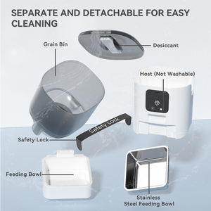 OEM Venta caliente Hogar Wifi Temporización Ración Alimentación Inteligente Automático Alimentador <span class=keywords><strong>de</strong></span> Mascotas - Product Image 4