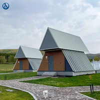Maison en bois rustique Honlu 2026, maison préfabriquée avec grenier, maison en bois à habiter
