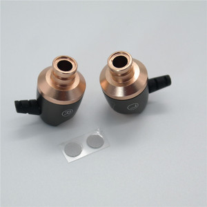 Coque d'oreille en métal 10 mm vert vif pour écouteurs intra-auriculaires, accessoire DIY - Product Image 3