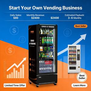 Distributeur automatique intelligent Qingo à prix d'usine avec paiement multi-mode (code QR, carte de crédit, paiement mobile), gestion cloud et surveillance à distance - Product Image 2