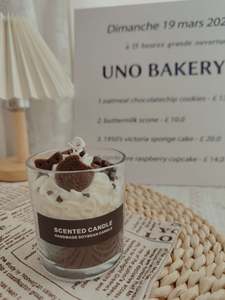 <span class=keywords><strong>Fai</strong></span> <span class=keywords><strong>da</strong></span> <span class=keywords><strong>te</strong></span> stile gelato miglior frutta di lusso a forma di candela profumata cono gelato Dessert fatto a mano candela di cera di soia con barattolo di vetro - Product Image 2