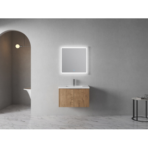Mobile <span class=keywords><strong>bagno</strong></span> moderno sospeso da 30 pollici in legno ingegnerizzato con anta a chiusura ammortizzata, <span class=keywords><strong>senza</strong></span> specchio, disponibile negli Stati Uniti - Homein - Product Image 1