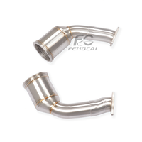 Tubo de Escape de Alto Rendimiento de Acero Inoxidable para Audi RS4 RS5 2.9T B9 2017-2019, Mejora de Potencia