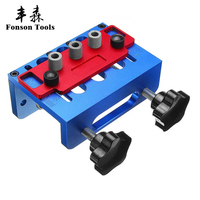 Outils de menuiserie gabarit de perçage réglable, localisateur de Guide de perçage pour Joints en bois, échelle de marquage Laser de précision 1 pièce
