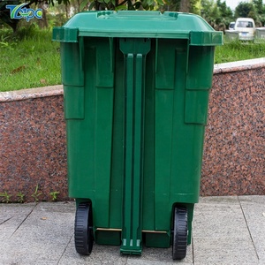 Poubelle de 70l et poubelles à pédale à 2 roues et poubelle à roue verte et poubelles de recyclage <span class=keywords><strong>sur</strong></span> roues - Product Image 4