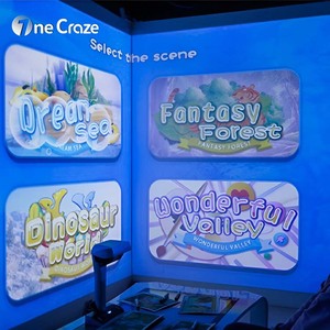 Mur de peinture interactif pour enfants AR, jeu de projection tactile interactif avec divers thèmes de dessins animés et d'anime - Product Image 1