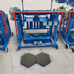 Gạch khối máy hoạt động đơn giản thực thể nhà sản xuất bán hàng trực tiếp KM4-45 tự động nâng di động nhỏ bê tông rắn 380 - Product Image 5