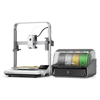 Imprimante 3D FDM Ender-3 V4 Combo 220x220x235mm avec impression 4 couleurs CFS, prototypage automatique USB, nouvelle version