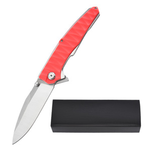 Dropshipping Shopify High Hardness Folding <b>Knife</b> CNC Nylon Fiber Handle Bearing System Portable Outdoor Survival EDC <b>Tool</b> - Product Image 6