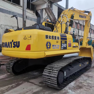 Motor de alta potencia Komatsu 240, excavadora de segunda mano usada de 24 toneladas, construcción EPA CE pc240-7 - Product Image 3