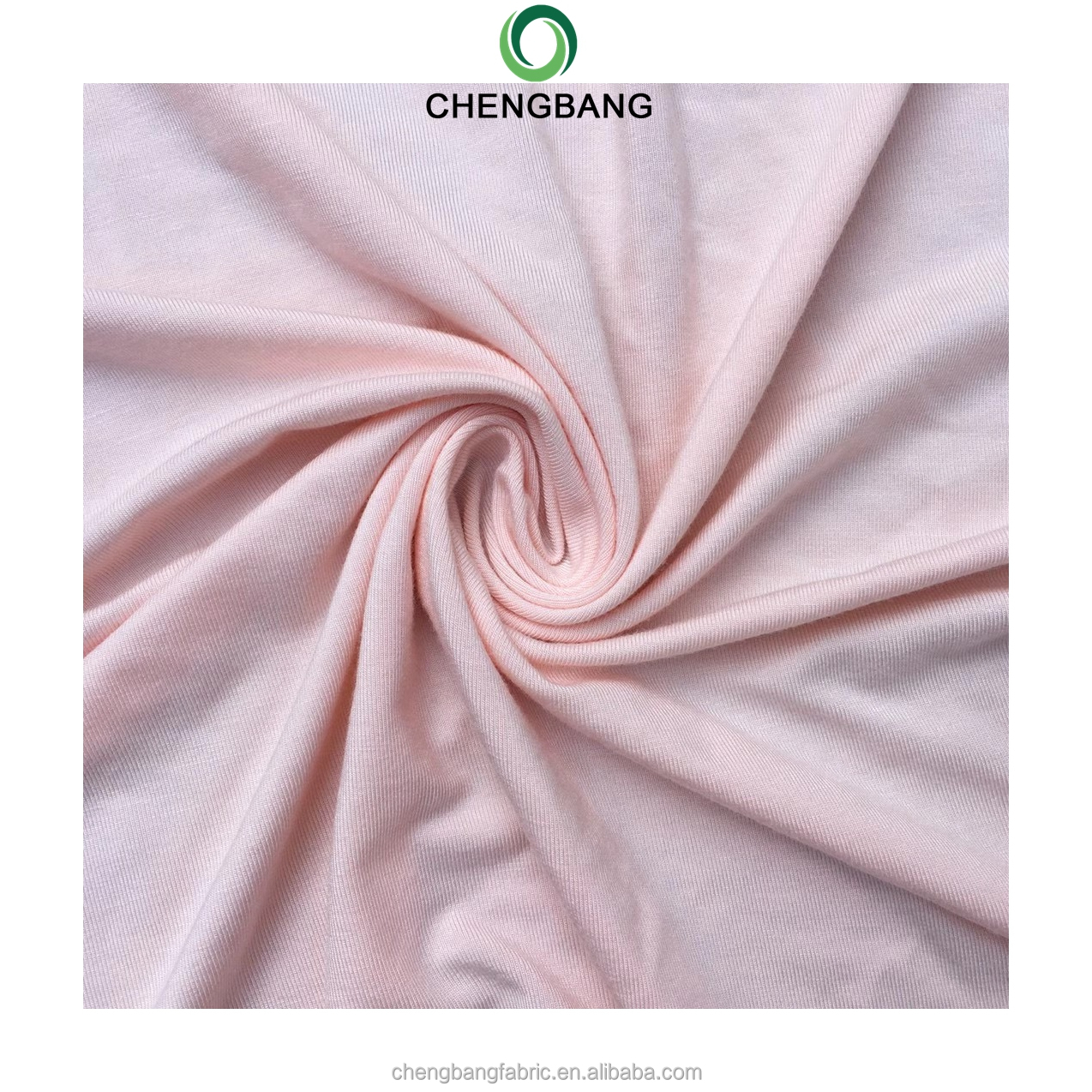 Ecological 93% Bamboo 7% Spandex OEKO-TEX Certified Jersey Knit Fabric for T-Shirts Pajamas Bedding Lining
