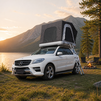 Tente de toit à ouverture latérale 4 saisons pour camping-car 4x4, tente de toit souple pour camping