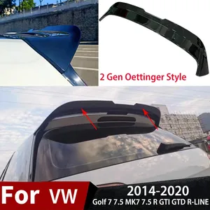 Alerón trasero de techo para Golf 7 7.5 MK7 7.5 R GTD R-LINE 2014-2020 2ª generación, estilo Oettinger, kit de carrocería tuning. - Product Image 1