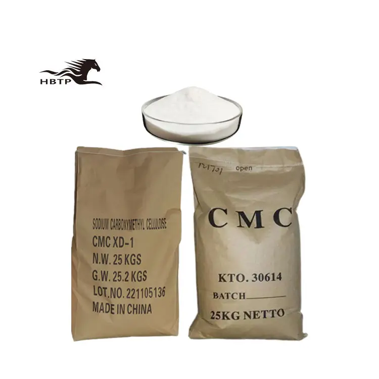 Chine Usine Pur Poudre Épaississant Industriel De Qualité Alimentaire Carboxyméthylcellulose De Sodium CMC