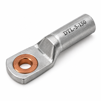 Cosses de câble bimétalliques en aluminium DTL-3 DTL-5-150 pour professionnels de l'électricité, en cuivre pour câbles électriques